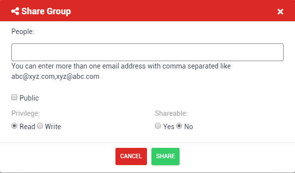 Group Share